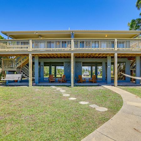 Waterfront Cedar Key Duplex Home Grill And Dock! Eksteriør bilde