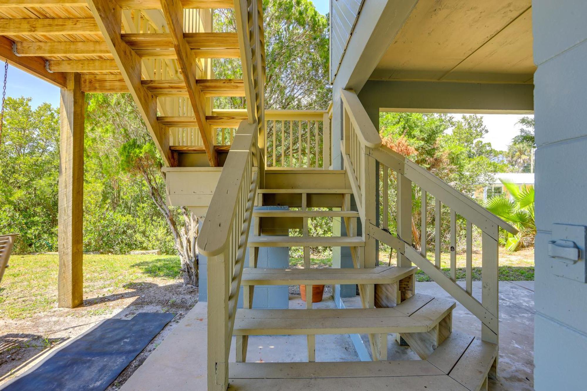 Waterfront Cedar Key Duplex Home Grill And Dock! Eksteriør bilde