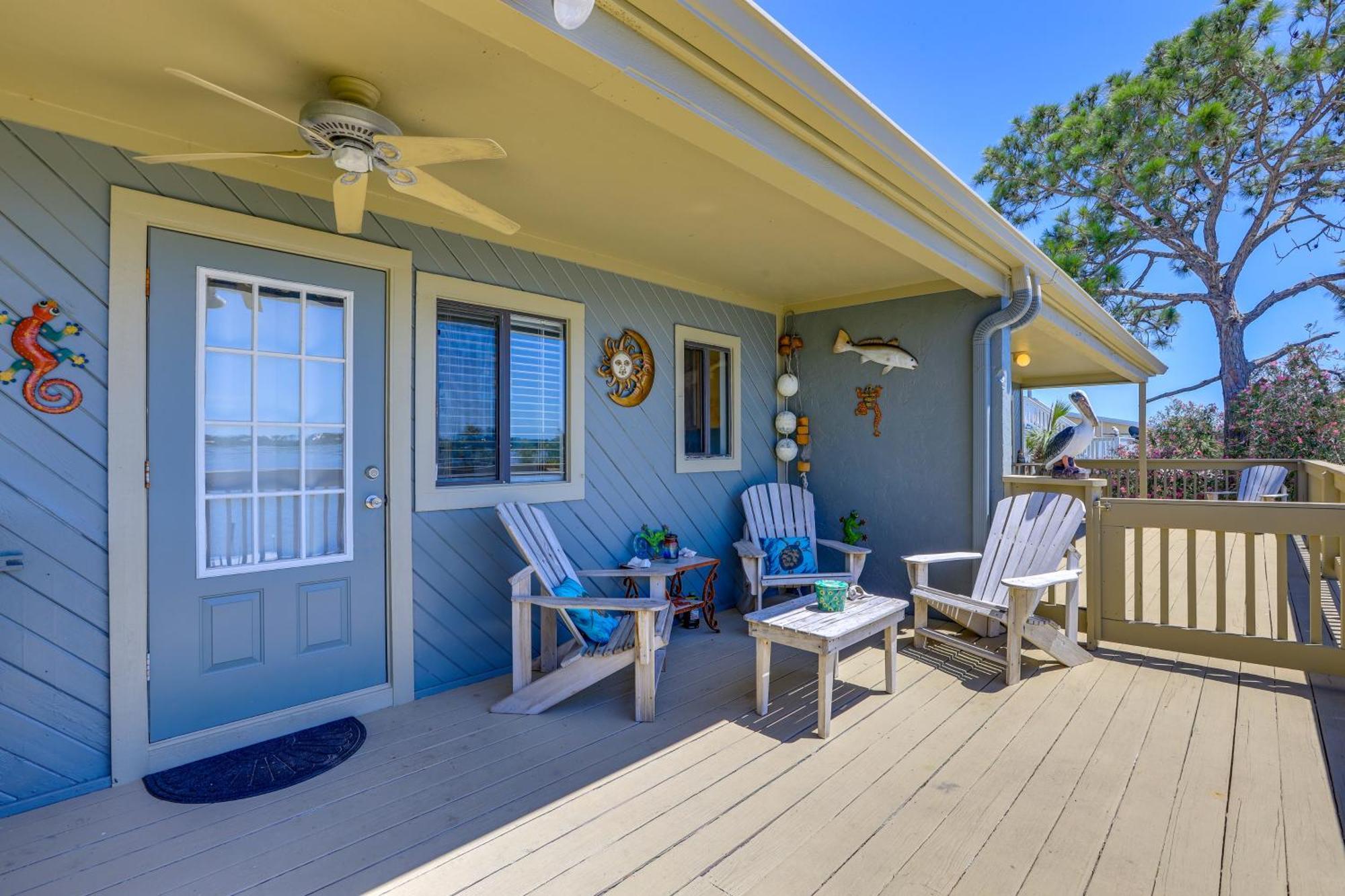 Waterfront Cedar Key Duplex Home Grill And Dock! Eksteriør bilde